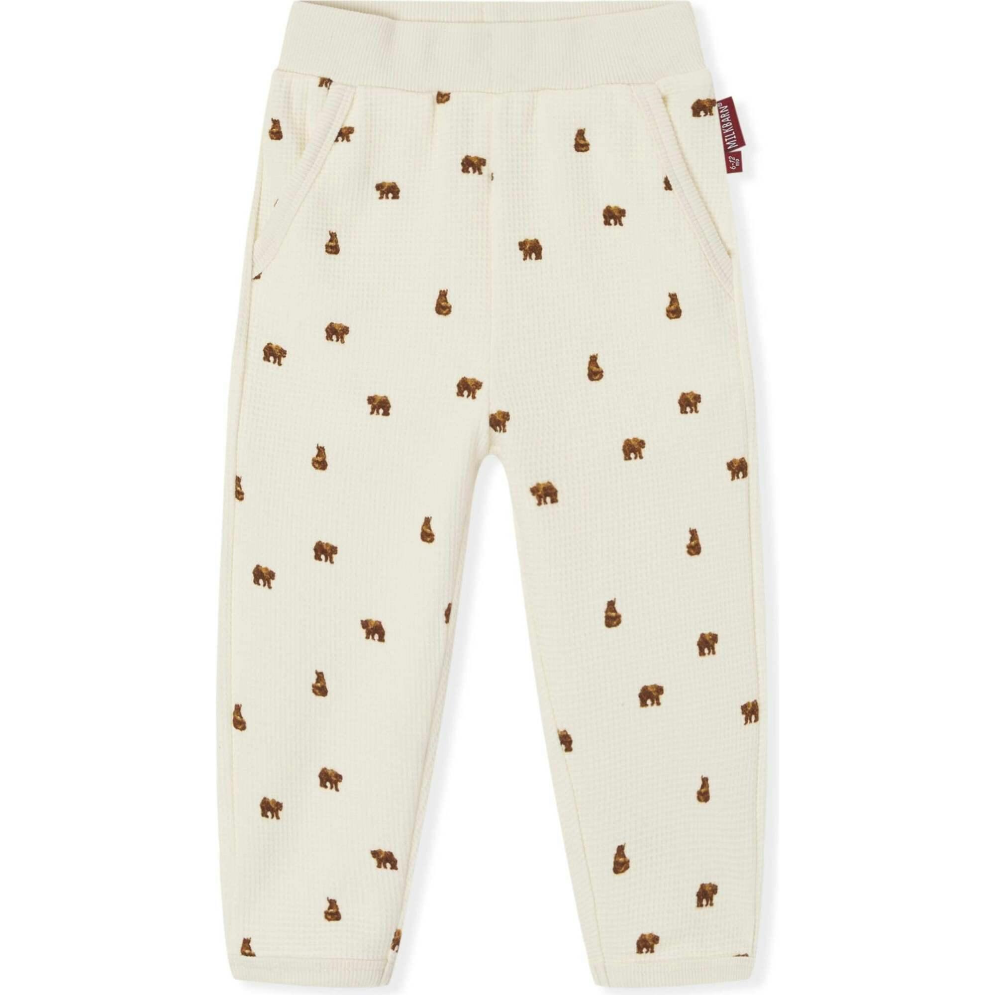 Little Waffle Knit Sweatpants