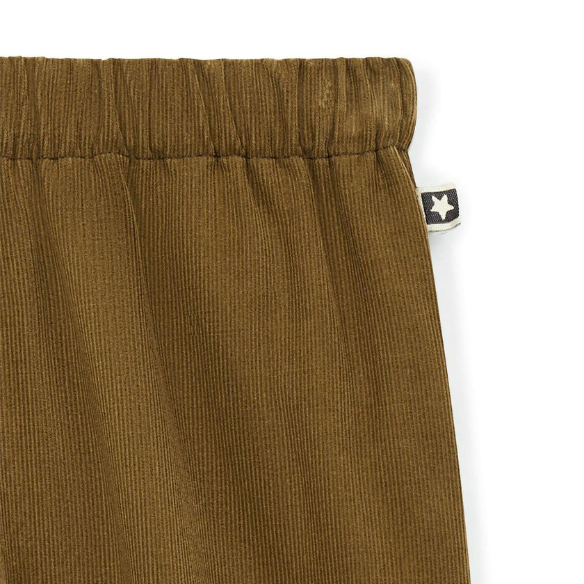 Brioche Pure Cotton Baby Pants, Brown