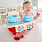 Toddler Wooden Kitchen Playset