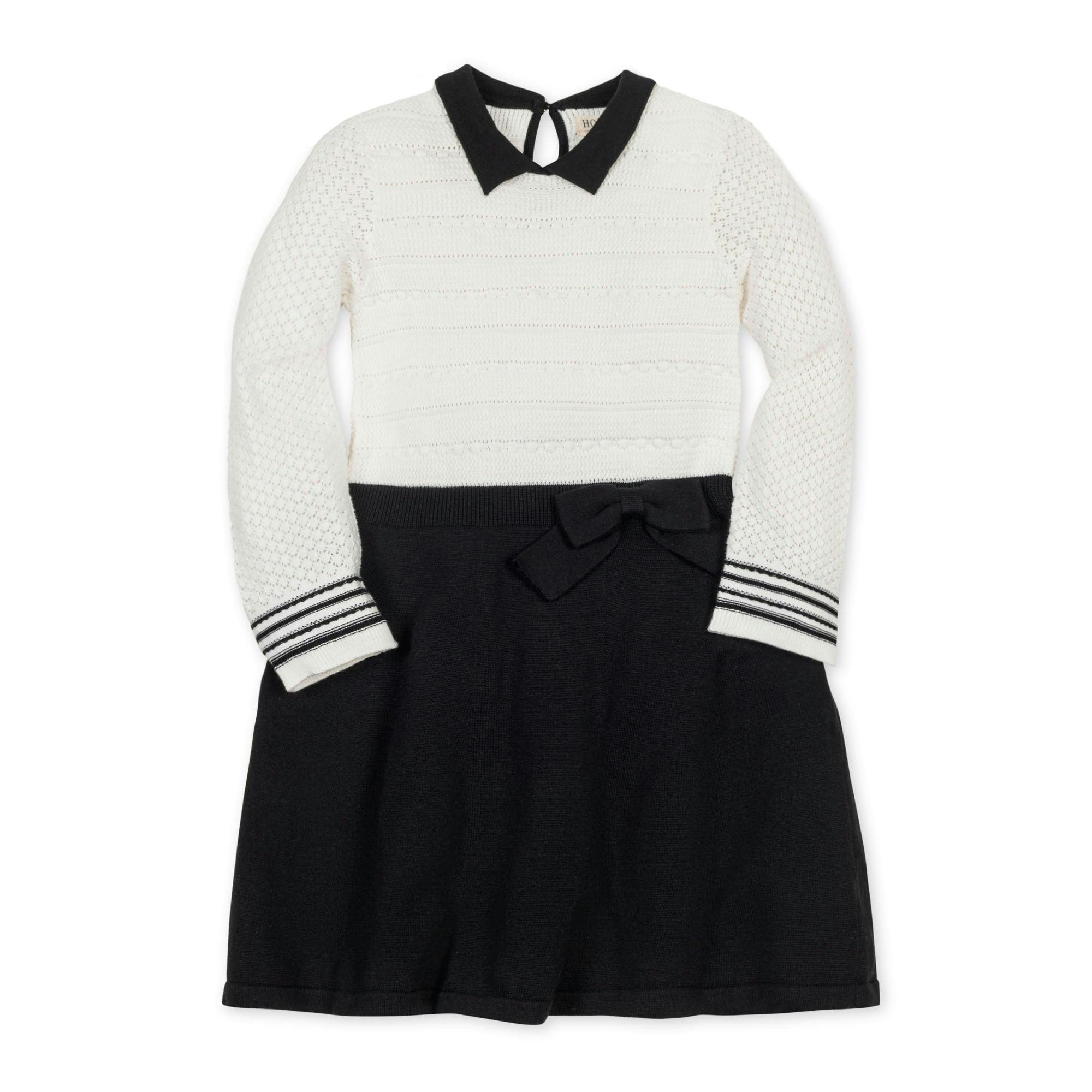 Organic Peter Pan Collar Sweater Dress