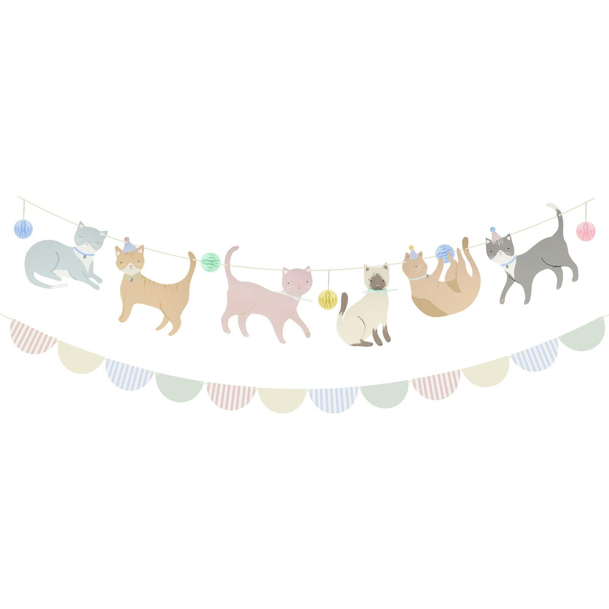 Cute Kittens Garland Set