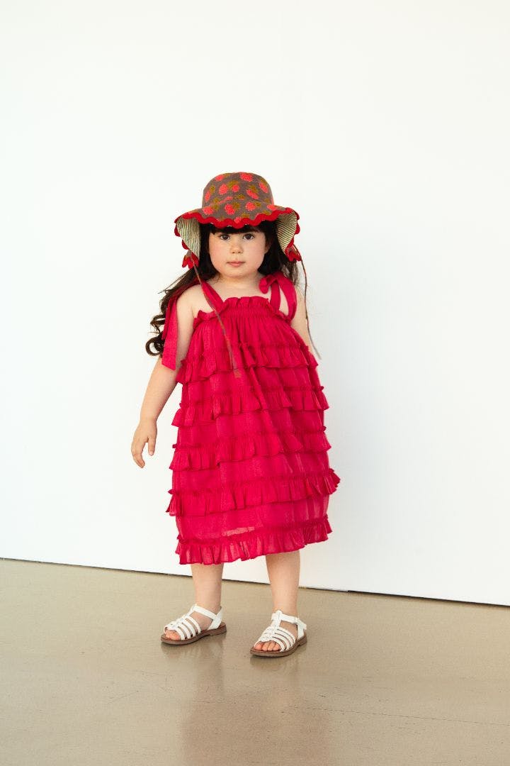 Nia Dress Red