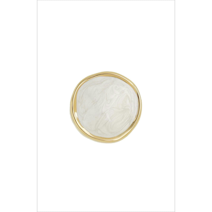 Enamel Ripple Earrings