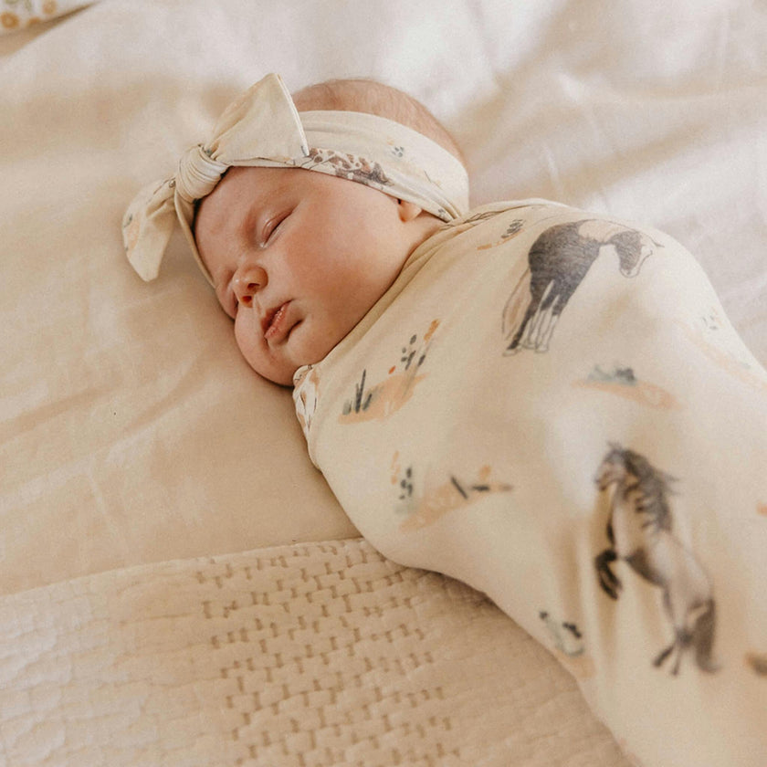 Knit Swaddle Blanket - Montana