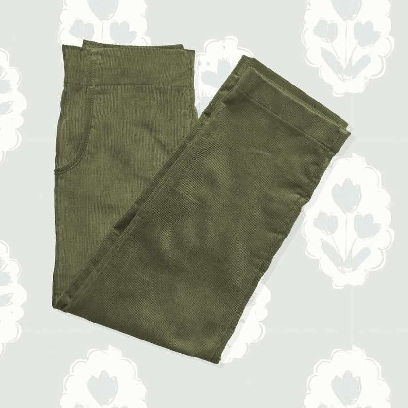 Green Cord Trouser