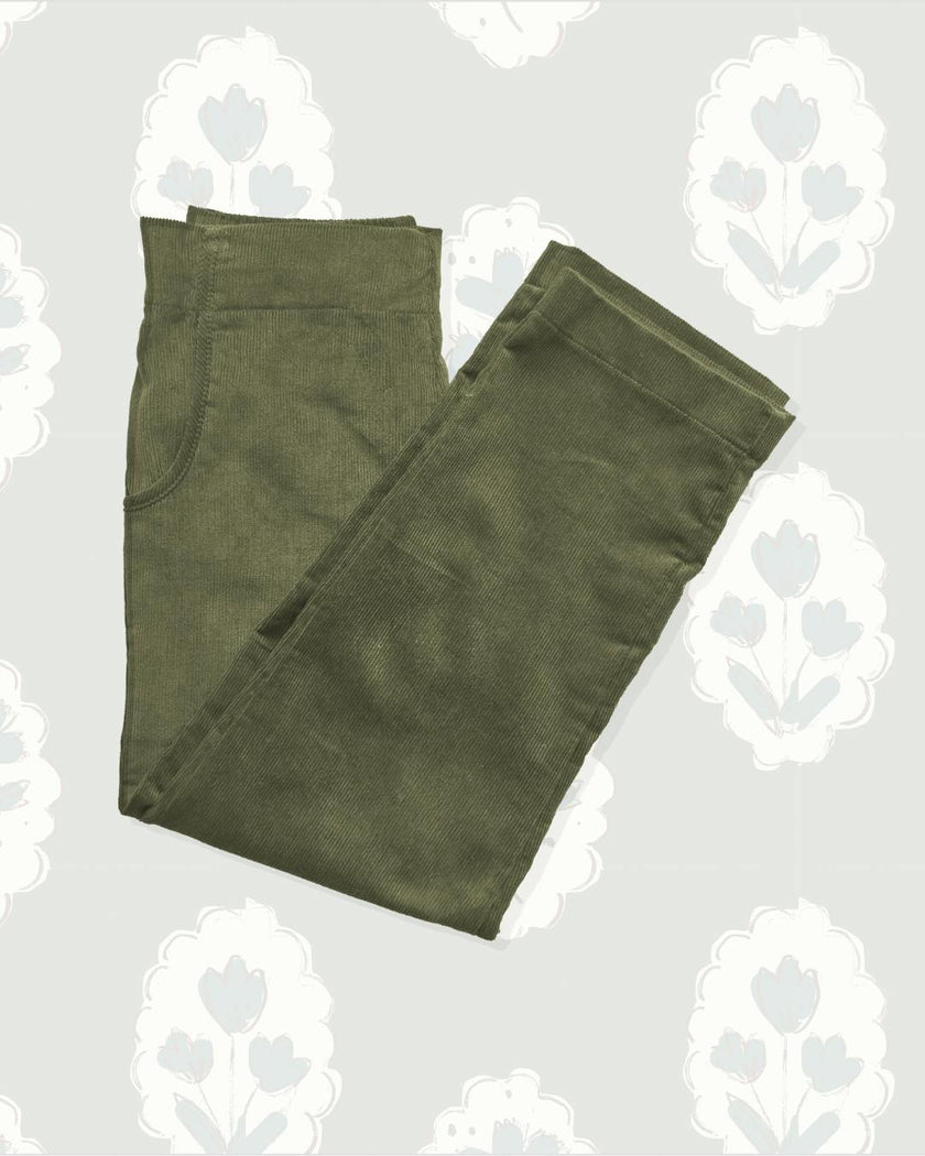 Green Cord Trouser