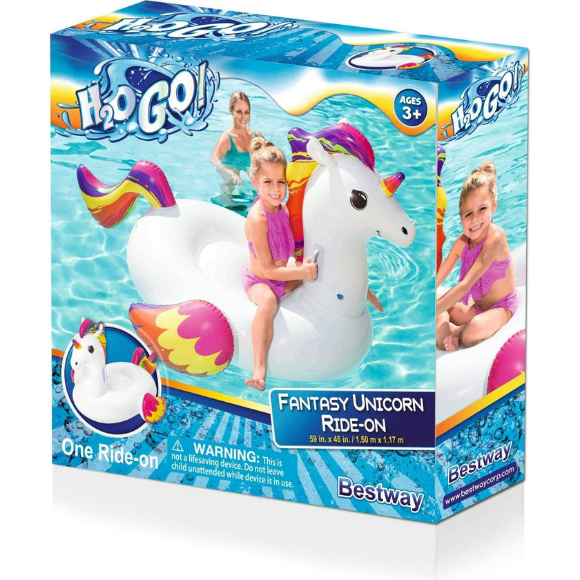 64" x 44" Fantasy Inflatable Ride-On Raft Pool Float