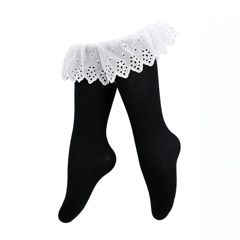 Trim Skirt Socks