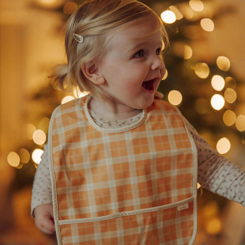 Basic Bib | Buckwheat Plaid