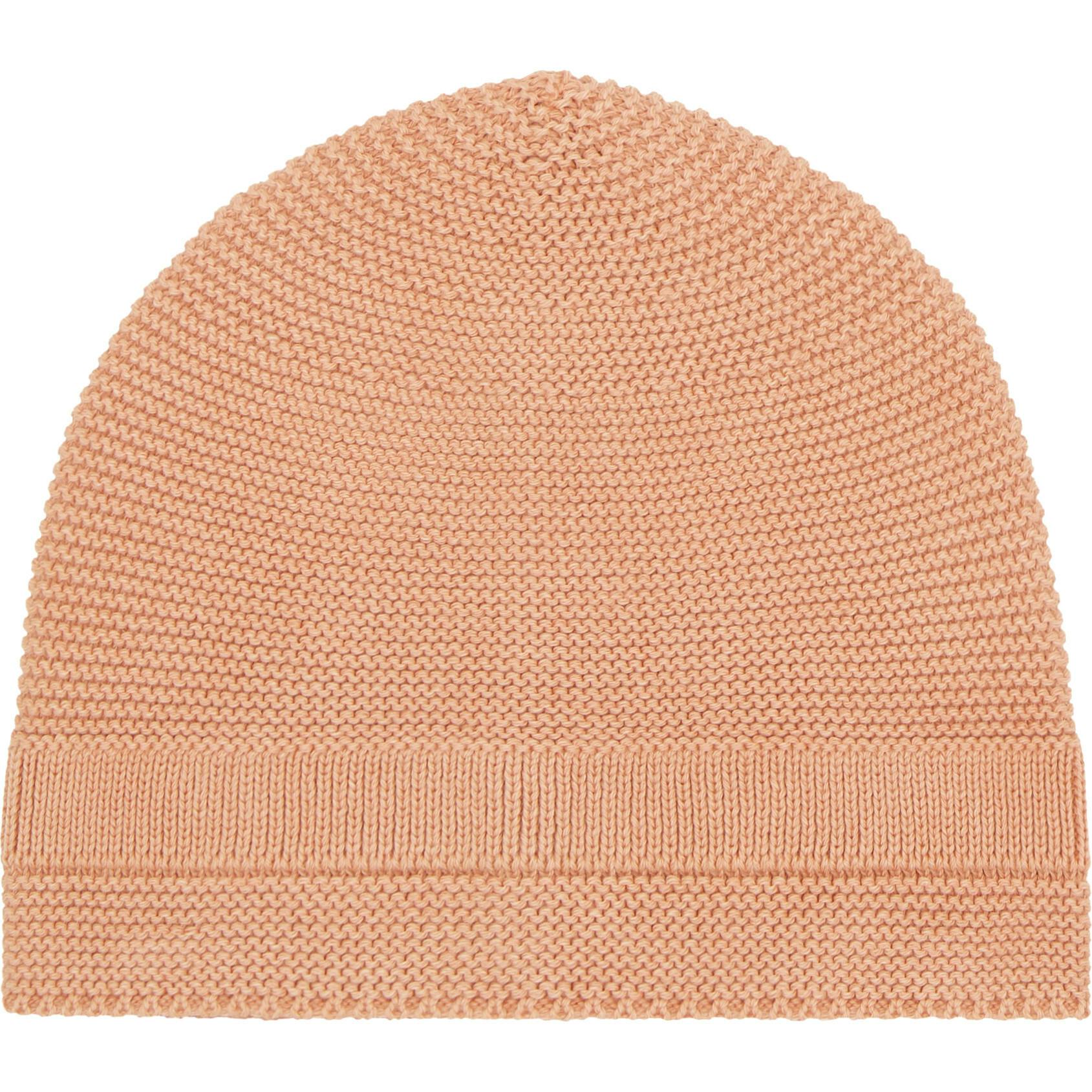 Organic Cotton Knit Hat, Pink
