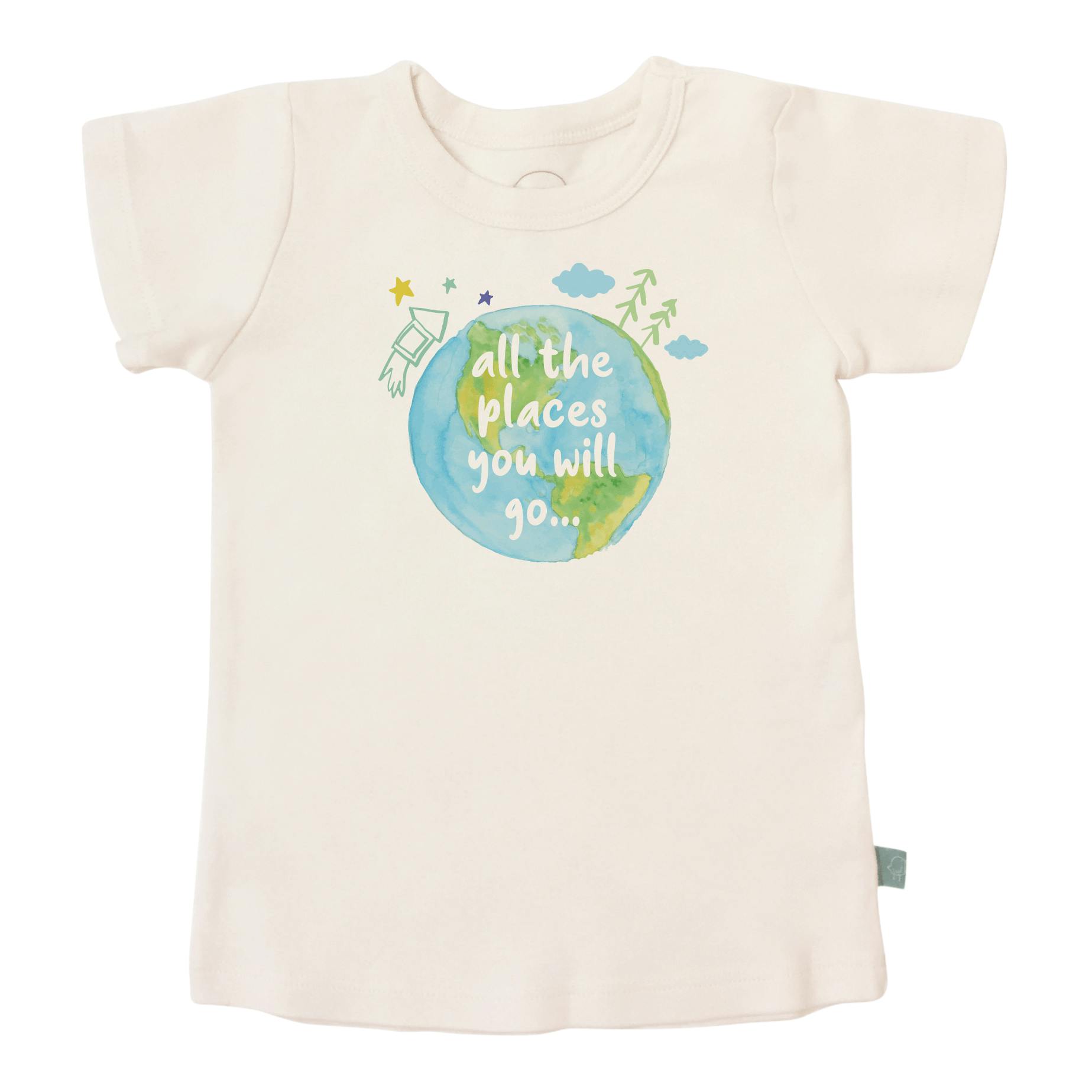graphic tee | places you will go