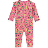 Ruffle Shoulder Baby Romper