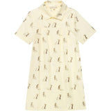 Shirtdress in Pale Yellow Duet