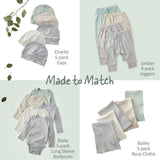 AVERY 5-Pack Short Sleeve Bodysuits
