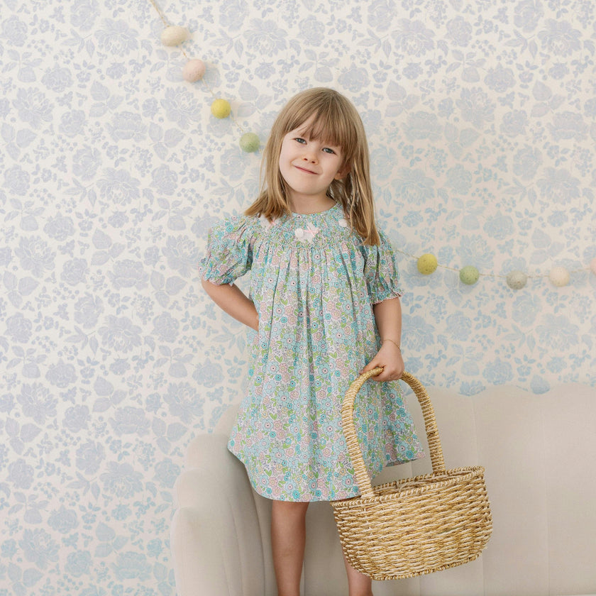 Polly Bunny Smocked Dress
