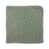 Original Organic Cotton Muslin Quilt - Sage Suns