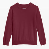 Kids crewneck sweater seasonal colors