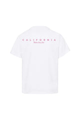 Kids White Malibu T-shirt-Unisex