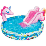 Spray N Splash Pool w/ Inflatable Water Slide