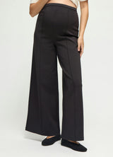 Flare Ponte Knit Maternity Pants