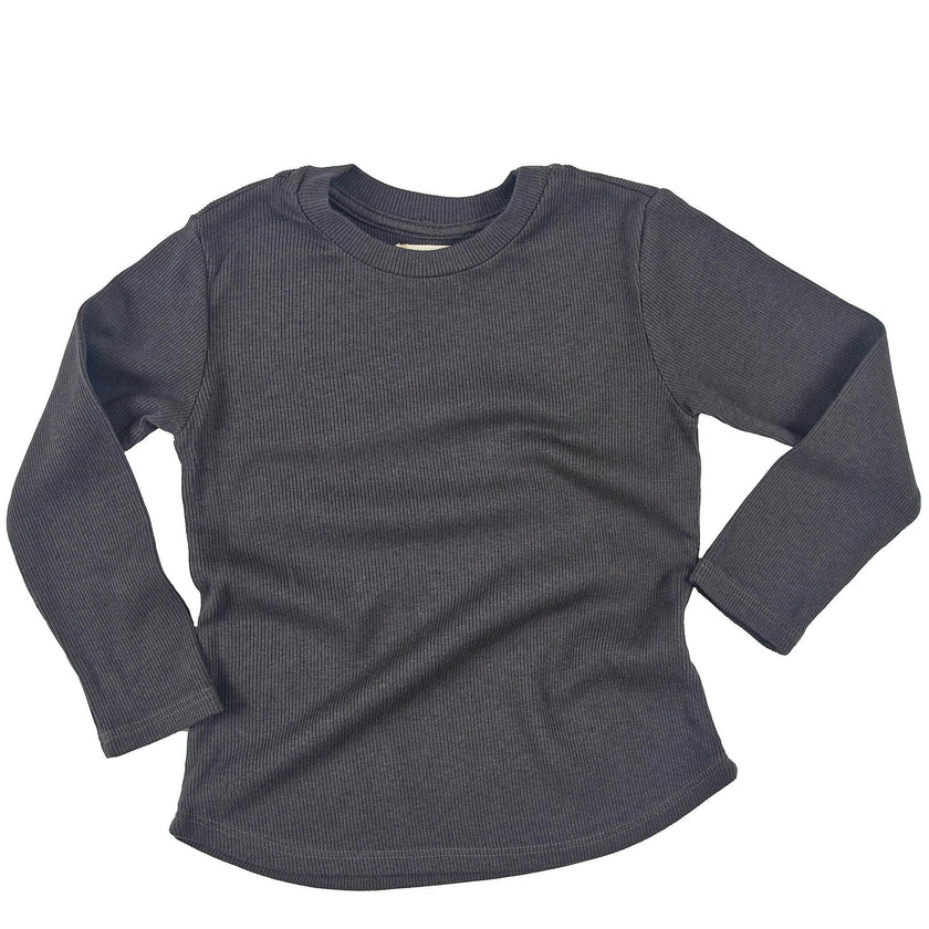 Rib Long Sleeve Top