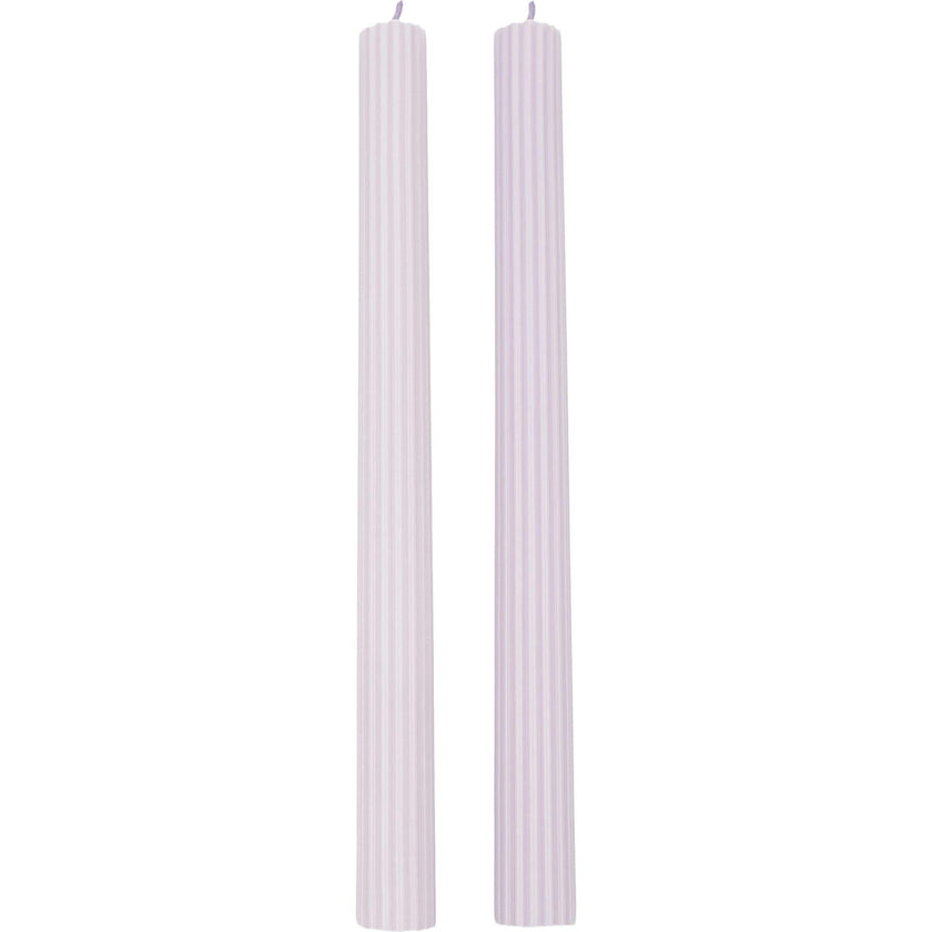 Dusty Lilac Table Candles