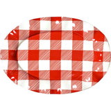 Buffalo Ruffle Oval Platter