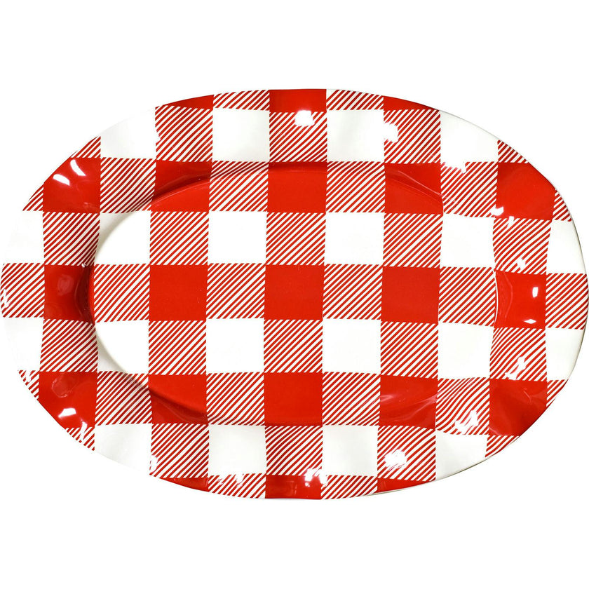 Buffalo Ruffle Oval Platter