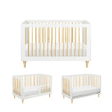 Babyletto Lolly 3-in-1 Convertible Crib with Toddler Bed Conversion Kit