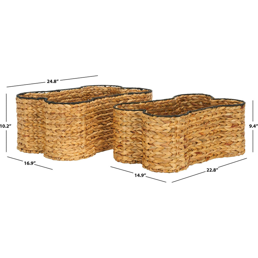Wulfric Set 2 Bone Baskets