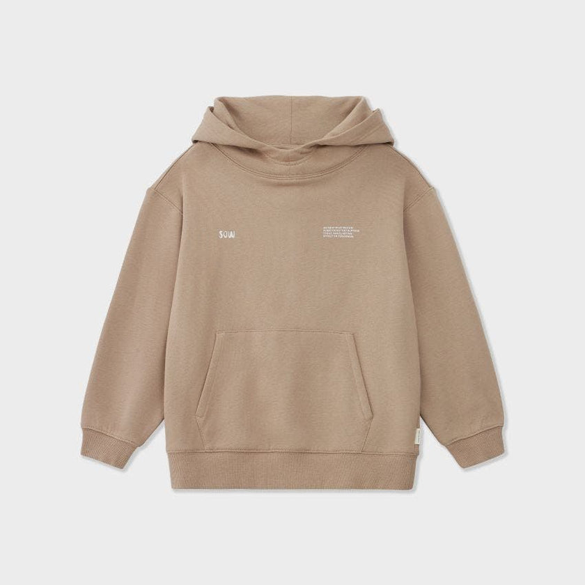 Relaxed Organic Cotton Hoodie With Print