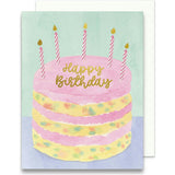 Sprinkle Cake Birthday Greeting Card