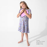 Minecraft Pixel Pals Girls' Short Sleeve Dress