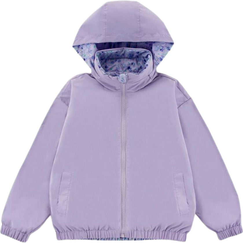 Max Reversible Rain Jacket Windbreaker, Purple Wisteria