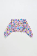 POSTCARD SHIRT LILAC