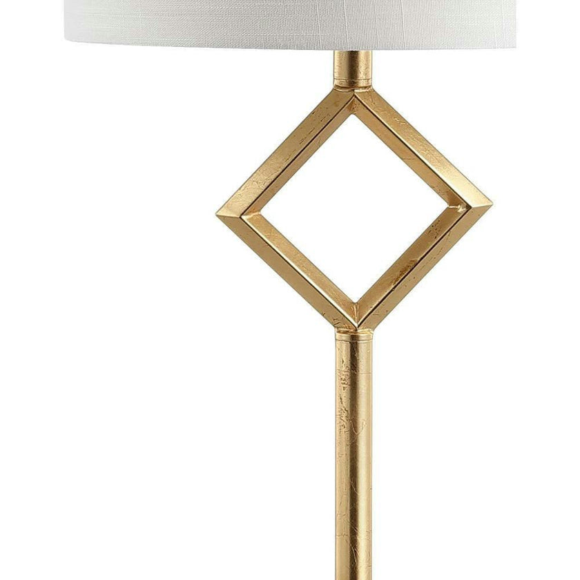 Juno 62.5" Transitional Glam Metal LED Floor Lamp