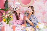Packed Party Peek-a-Boo Chick Novelty Glasses - Pink Frames with Glitter Chick and Pastel Egg Details, Pink Lenses, and Peep This Gold Text, 5.9x3.5 Inch