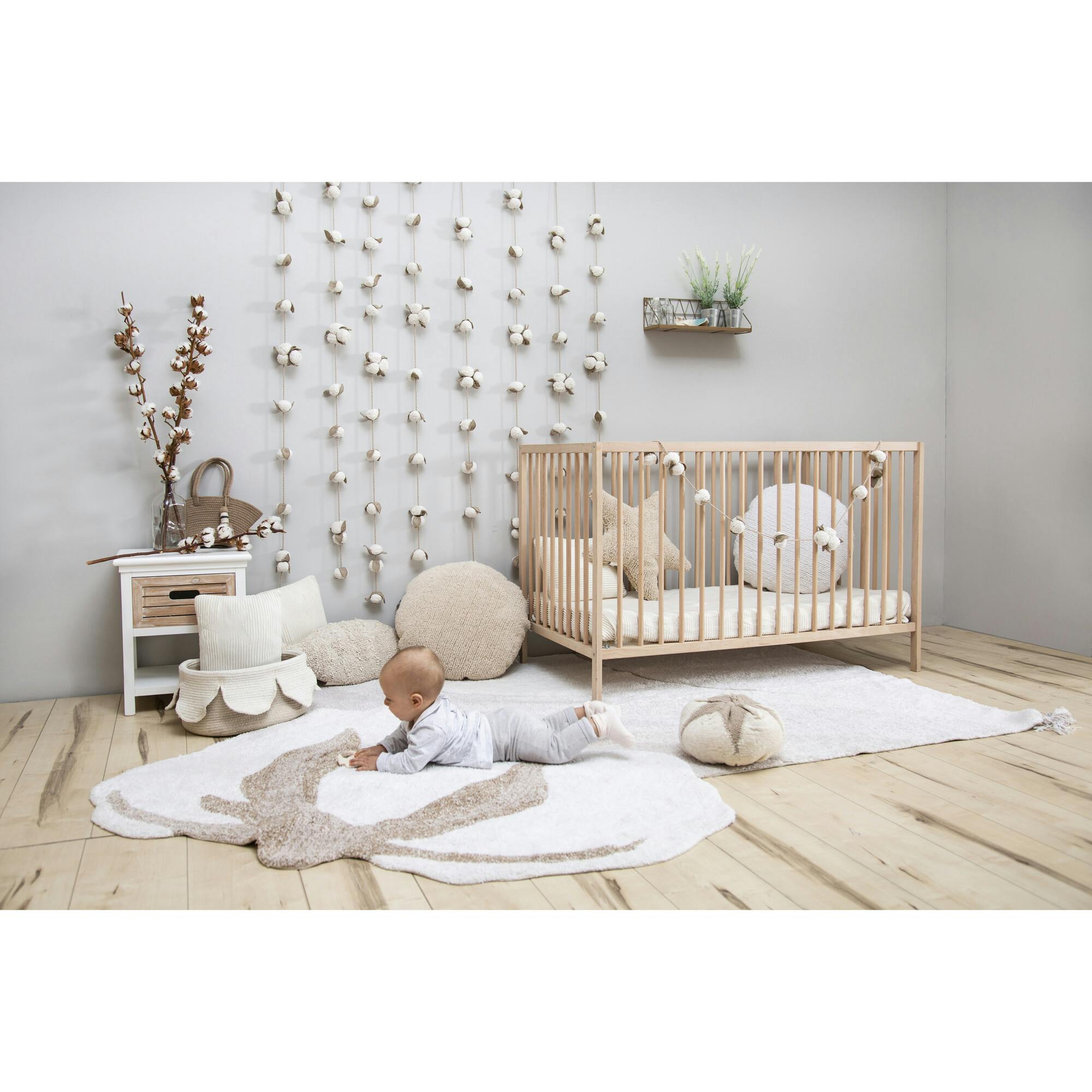 Petals Cotton Basket