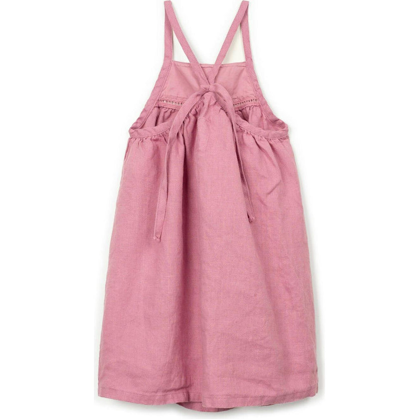 Spaghetti Strap Linen Dress