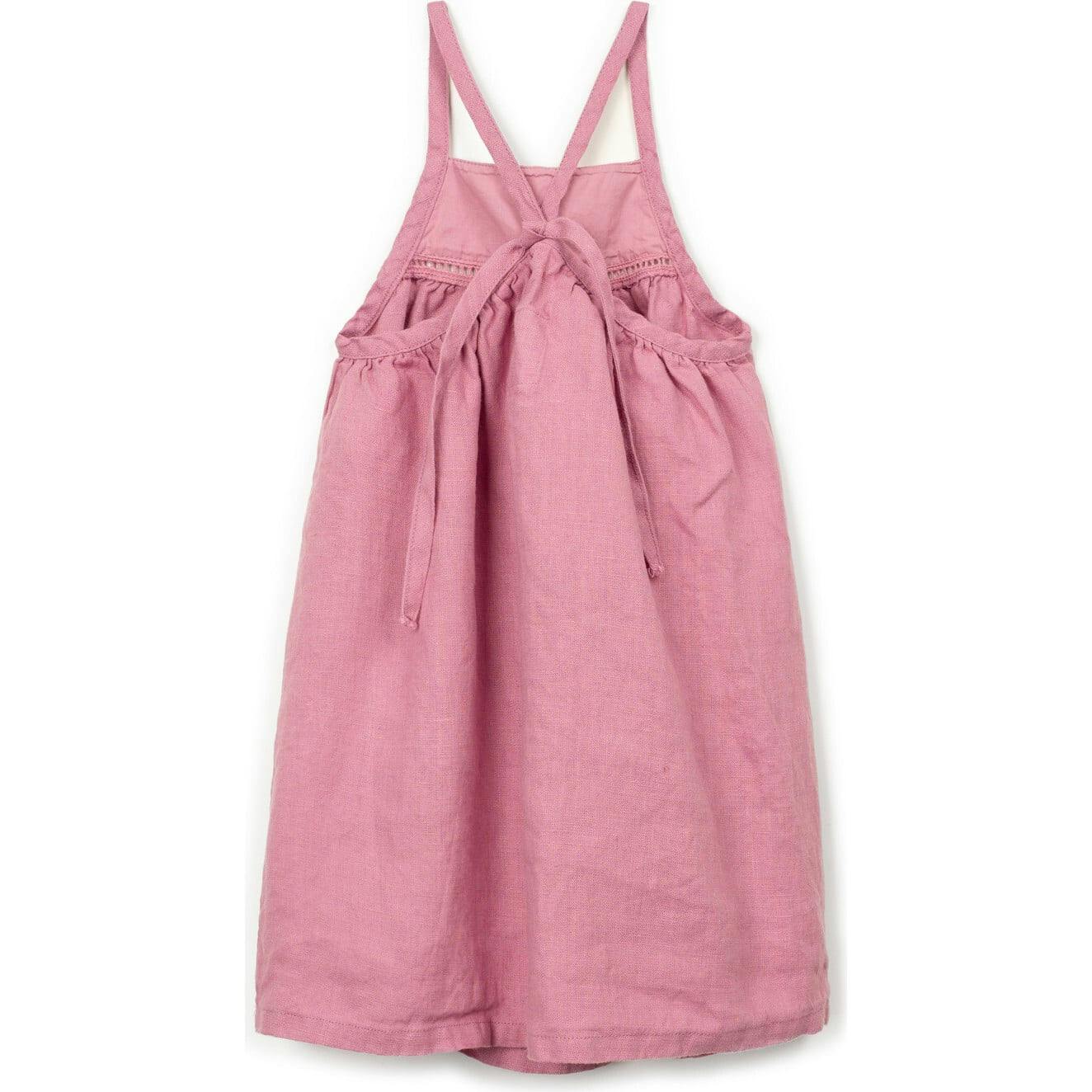 Spaghetti Strap Linen Dress