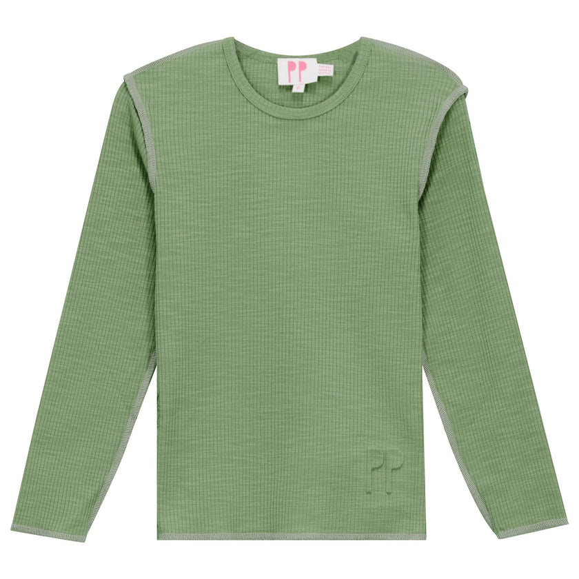 Heather Rib T-Shirt