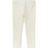 Pointelle Knit Stretch Leggings, White