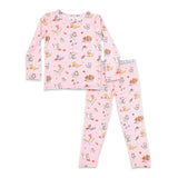 Valentines Kittens Bamboo Kids Pajamas