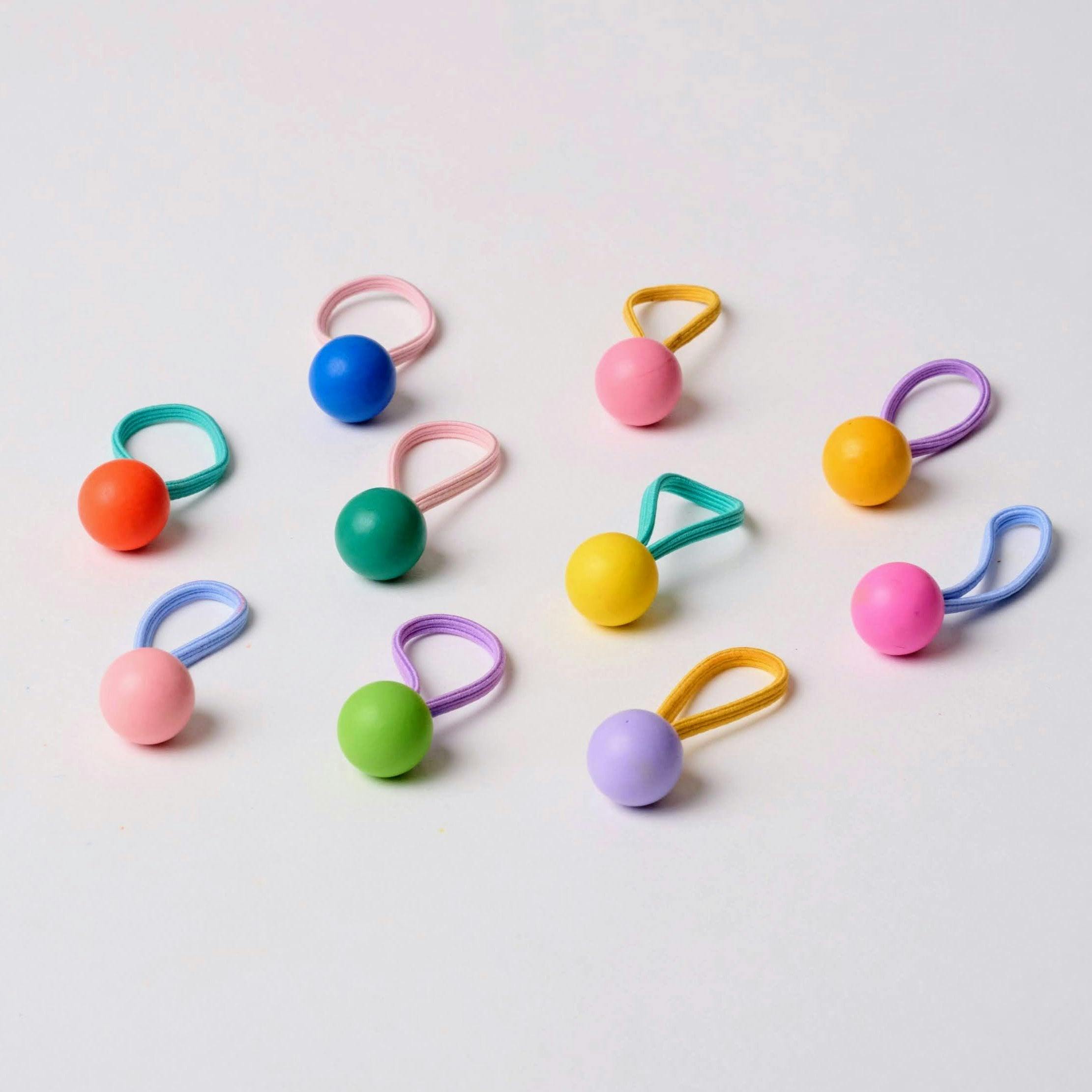 Small Hair Ties Multicolor (Set of 10)