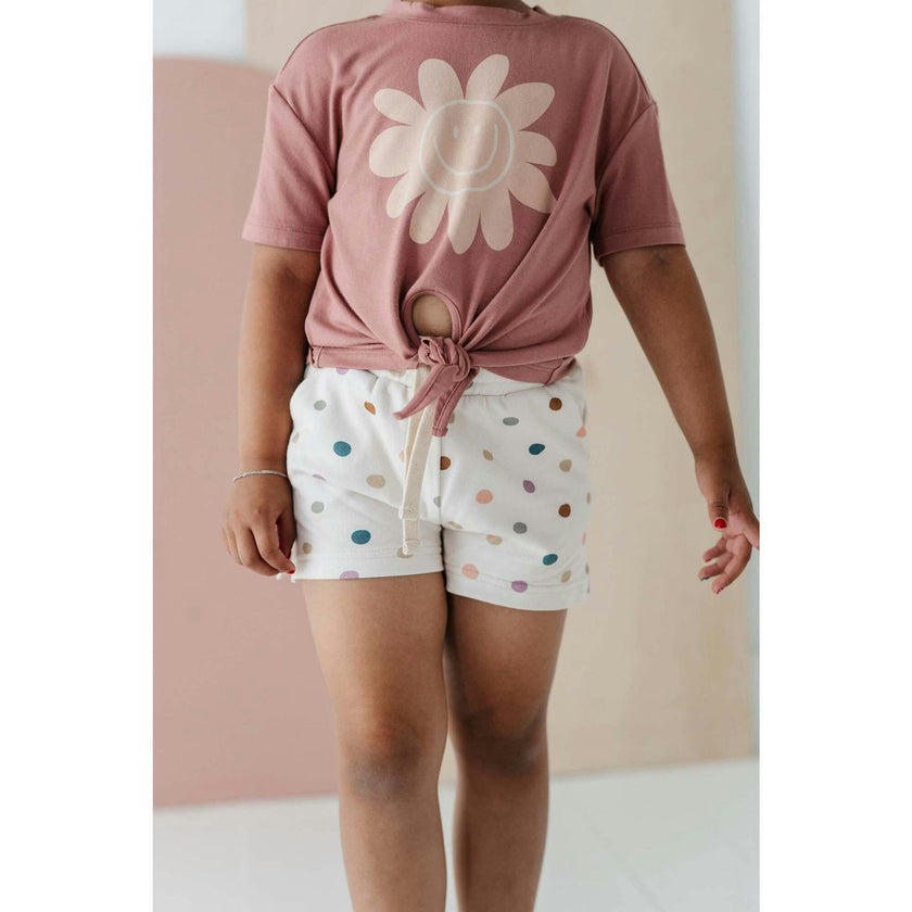 Girl's Shorts Spring Polka Dots