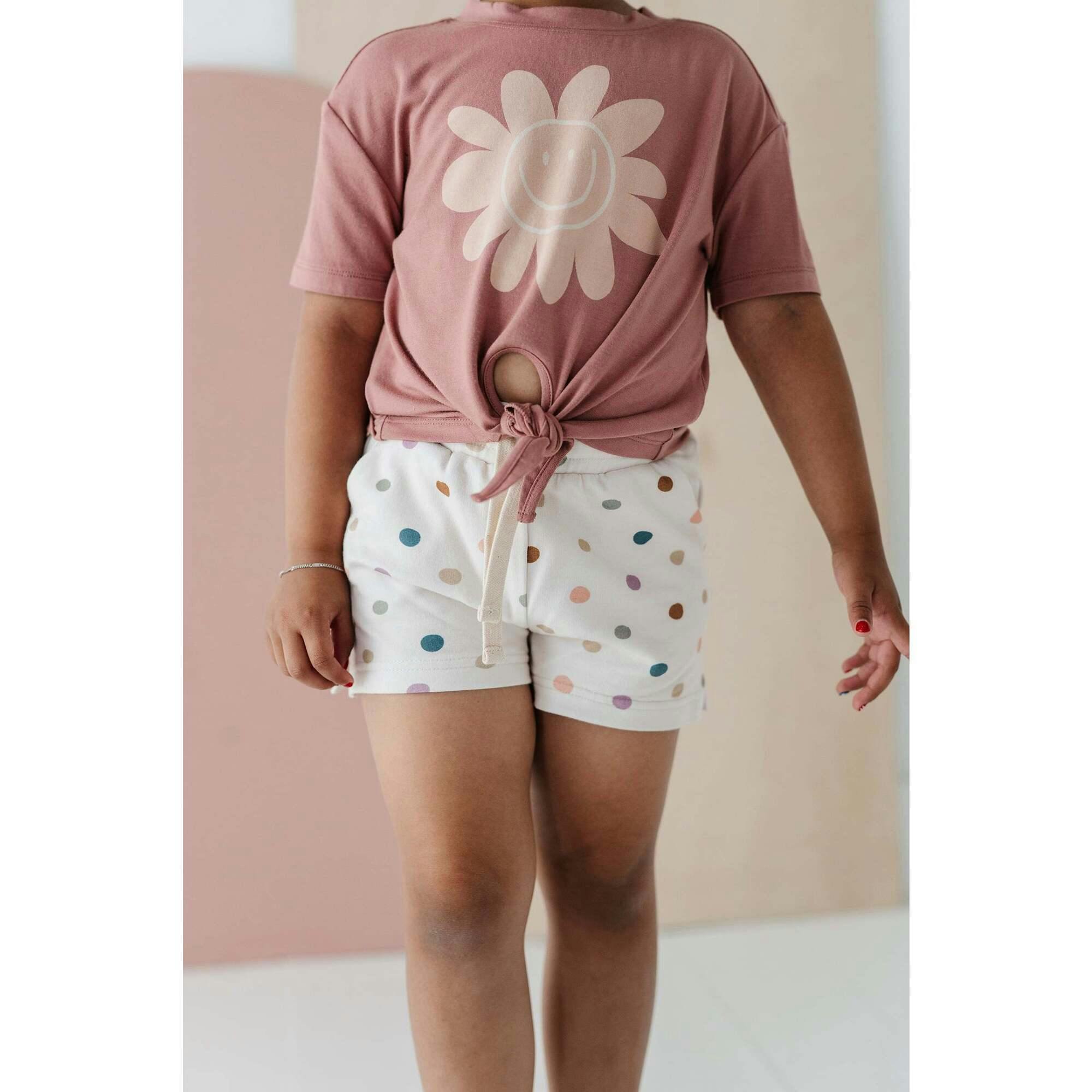 Girl's Shorts Spring Polka Dots