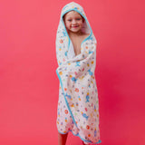Premium Big Kid Hooded Towel - Disney Scrump Dreamsicles