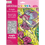 Hidden Colors Magic Paint Sheets - Magic Friends