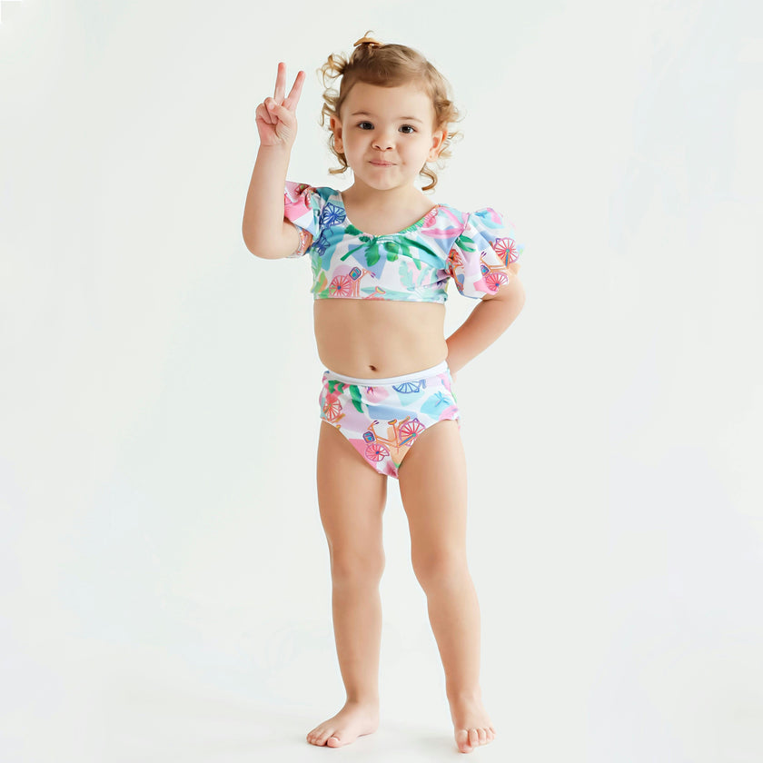 Lola Two Piece - Puerto Viejo Print