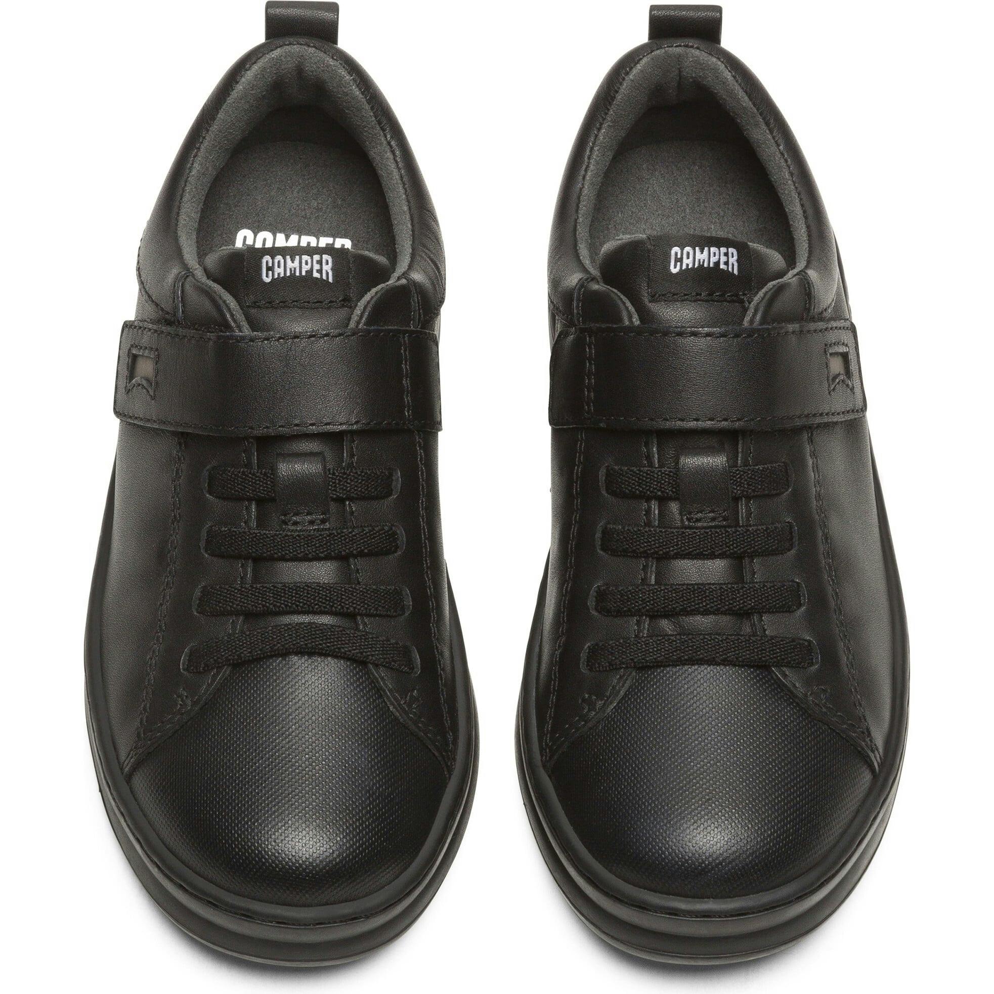 Runner Four Velcro Sneaker, Black